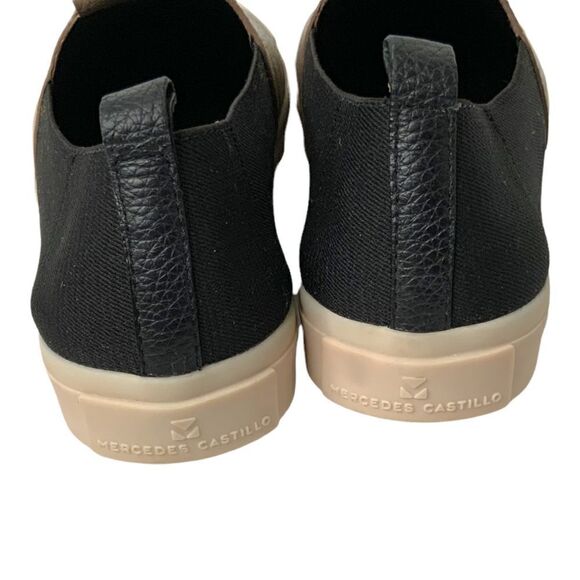 Mercedes CASTILLO Beige ‘Arden’ Slip On Comfort Sneaker Elasticized Back Sz 8 - Picture 6 of 10